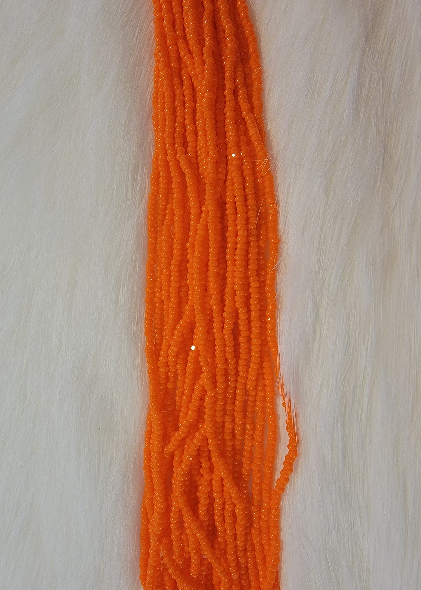 Charlotte Cut Beads - 13/0 - Opaque Orange