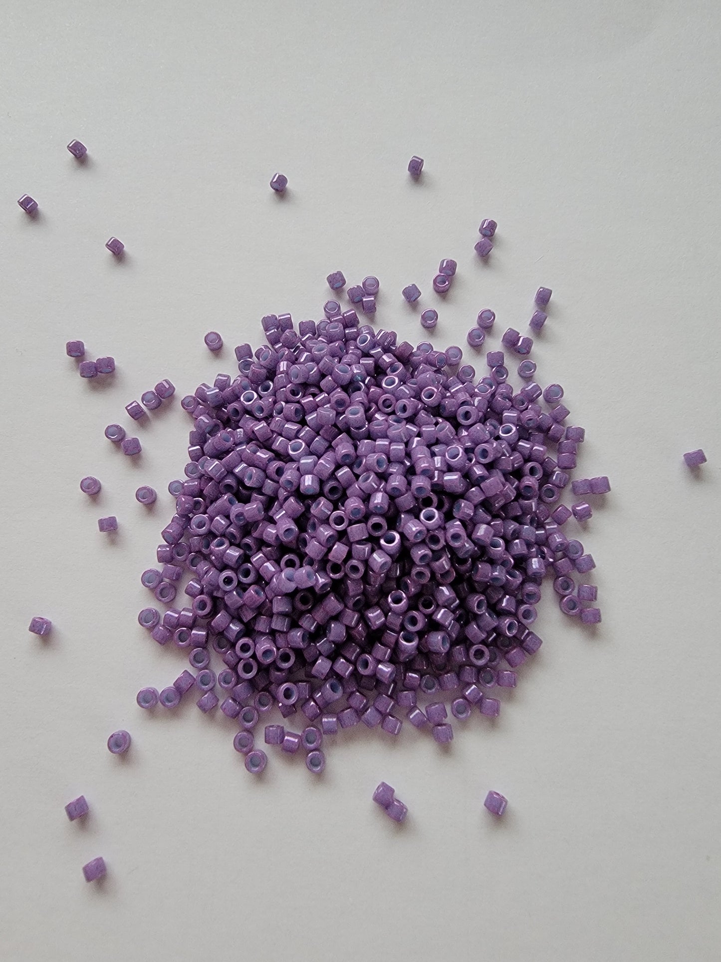 Delicas - Size 11/0 - Dyed Opaque Red Violet