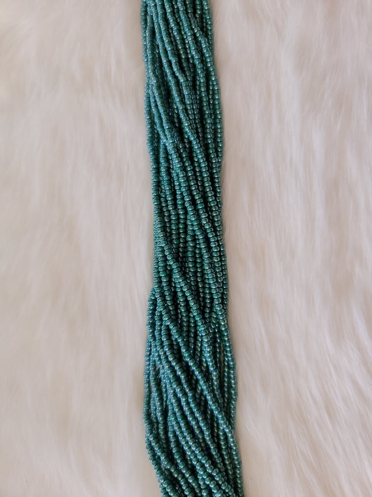 Czech Beads - 11/0 - Lustre Opaque Dark Green