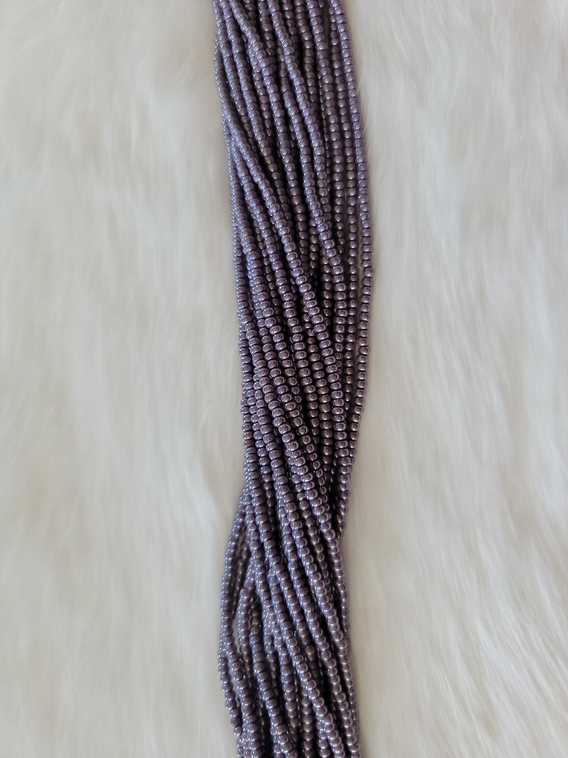 Czech Beads - 11/0 - Lustre Opaque Dark Mauve