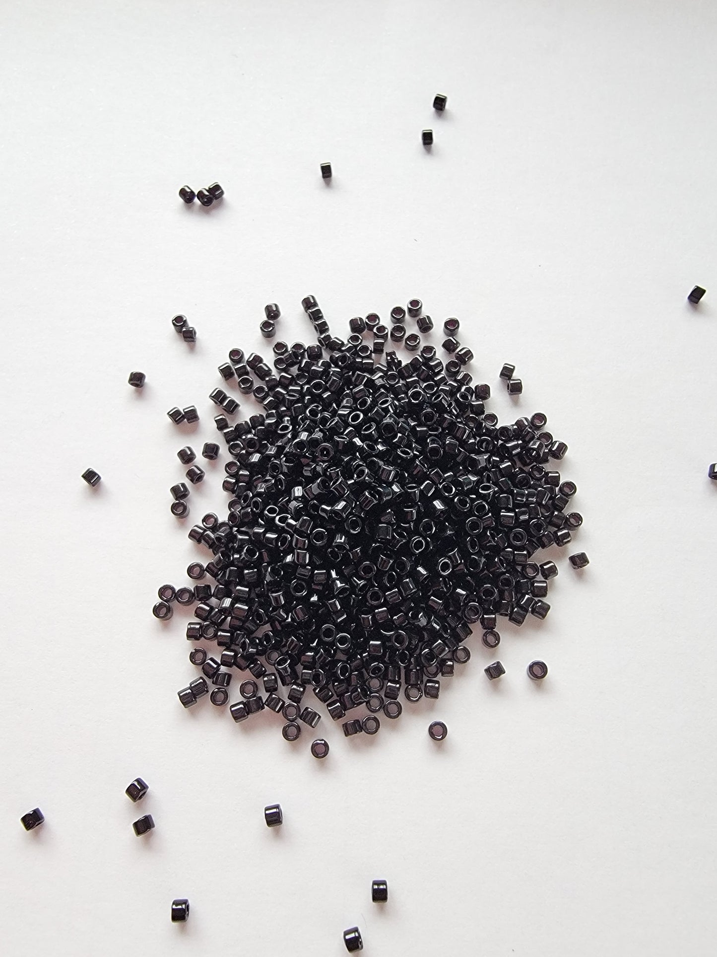 Delicas - Size 11/0 - Opaque Black