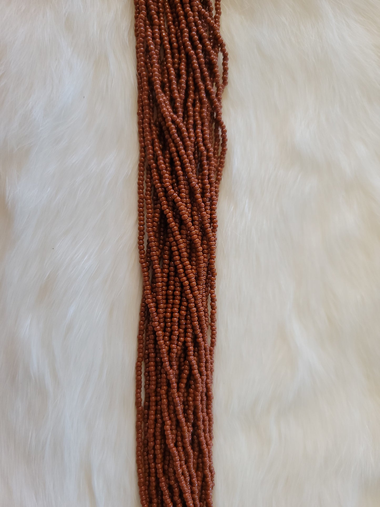 Czech Beads - 11/0 - Opaque Brown