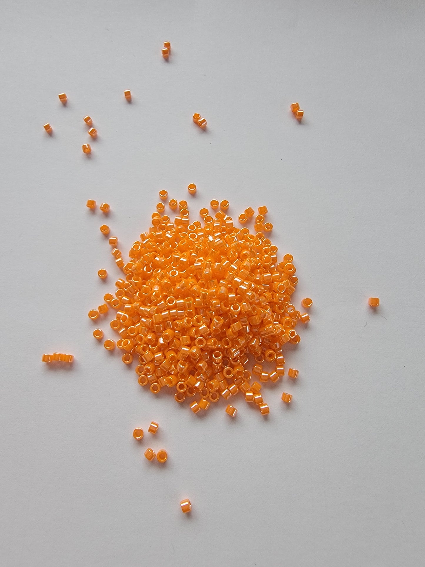 Delicas - Size 11/0 - Opaque Mandarin Lustre