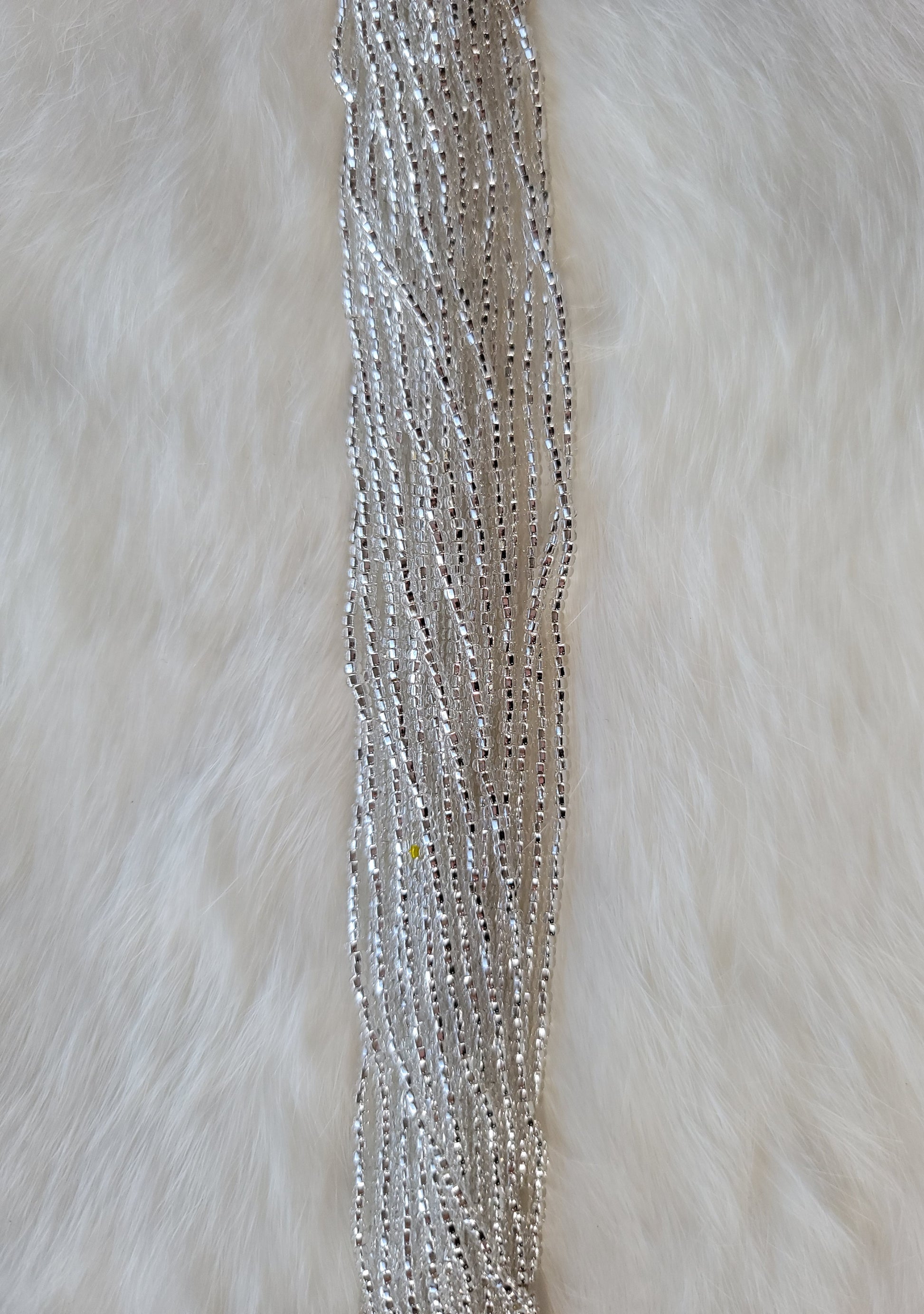 Czech Beads - 11/0 - Silverlined Crystal