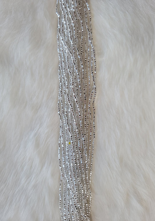 Czech Beads - 11/0 - Silverlined Crystal