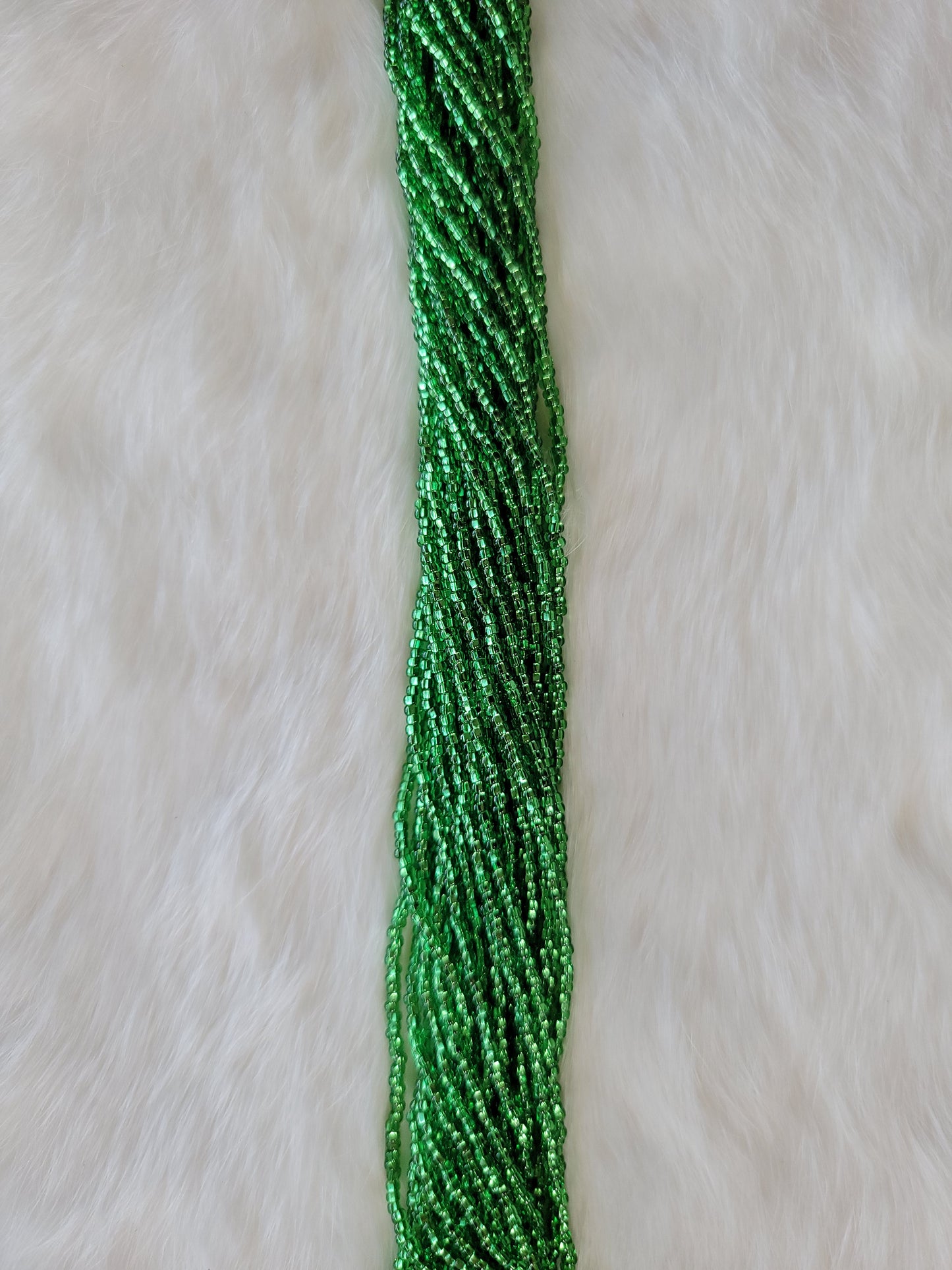 Czech Beads - 11/0 - Silverlined Green