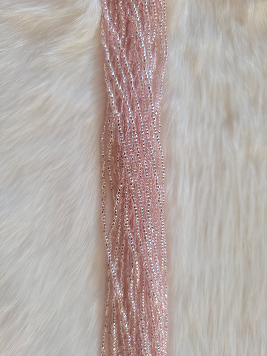 Czech Beads - 11/0 - Silverlined Dyed Pink