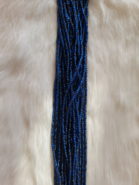 Czech Beads - 11/0 - Silverlined Montana Blue