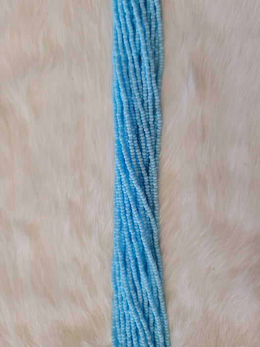 Czech Beads - 11/0 - Solgel Chalk Blue