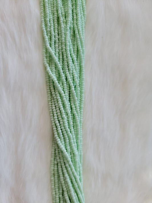 Czech Beads - 11/0 - Solgel Chalk Green