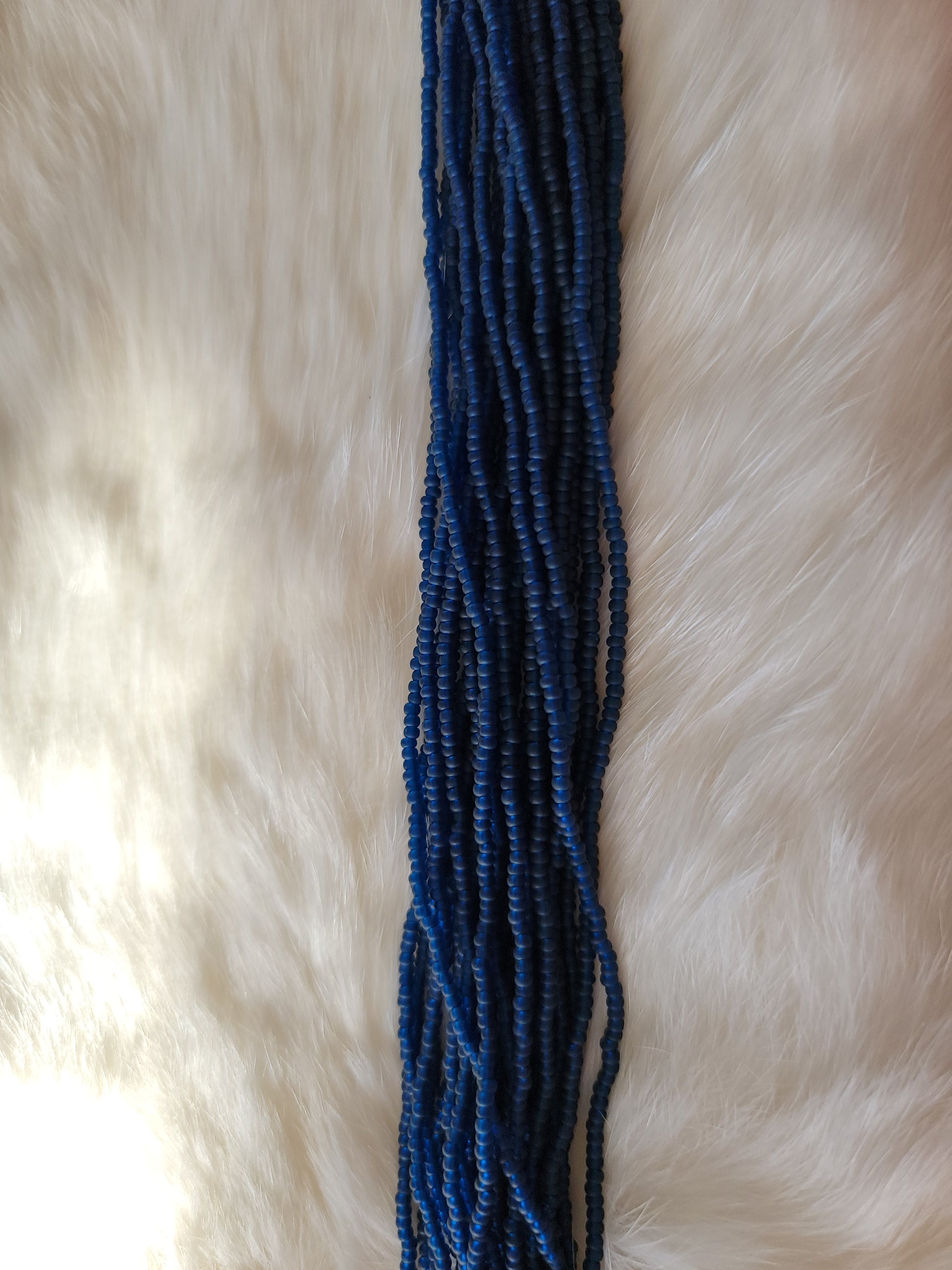 Czech Beads - 11/0 - Transparent Matte Dark Aqua