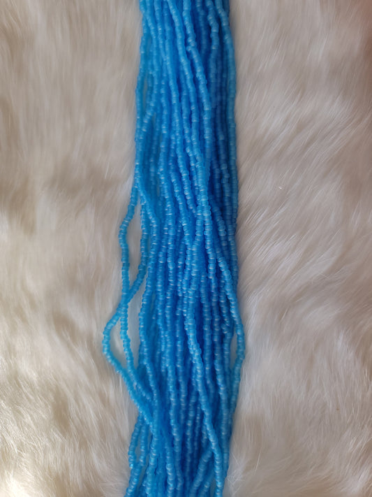 Czech Beads - 11/0 - Transparent Matte Light Aqua AB