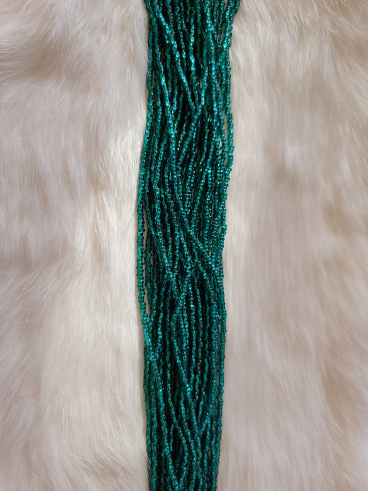 Czech Beads - 11/0 - Silverlined Teal