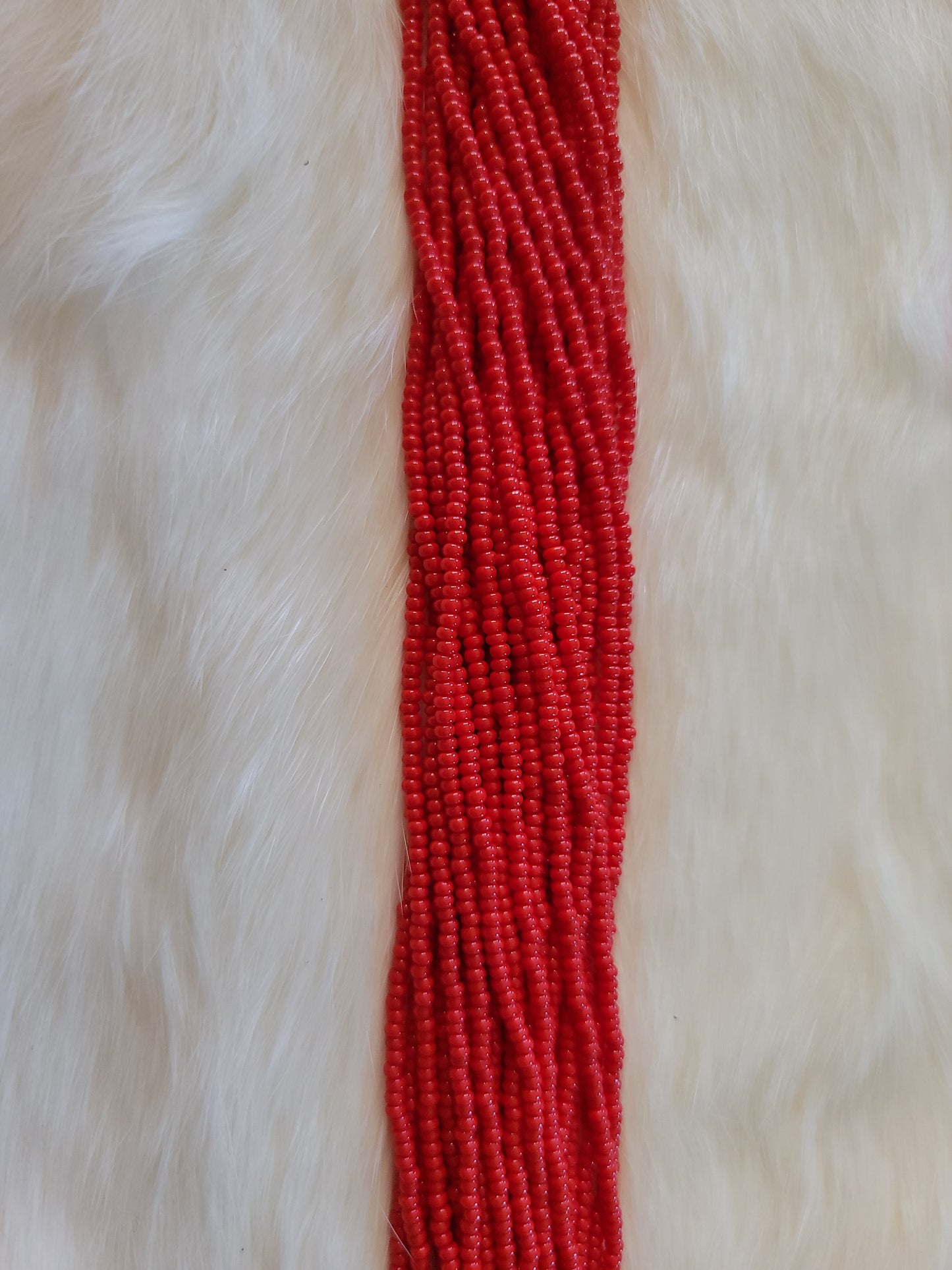 Czech Beads - 11/0 - Opaque Red