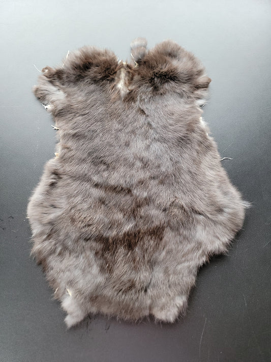Rabbit Fur Dark Brown
